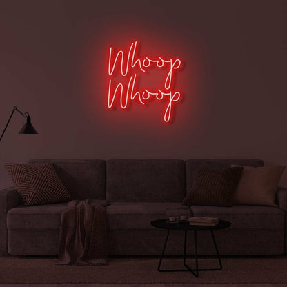 Whoop Whoop Led Sign - Shineneon