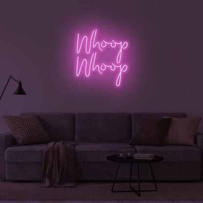 Whoop Whoop Led Sign - Shineneon