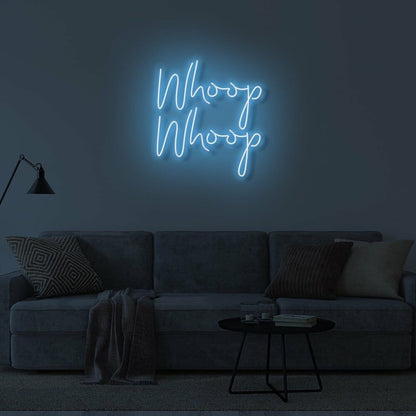 Whoop Whoop Led Sign - Shineneon
