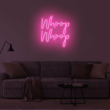 Whoop Whoop Led Sign - Shineneon