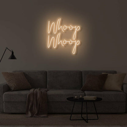 Whoop Whoop Led Sign - Shineneon