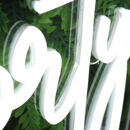 Whos Turning Forty White Led Neon Sign - Shineneon