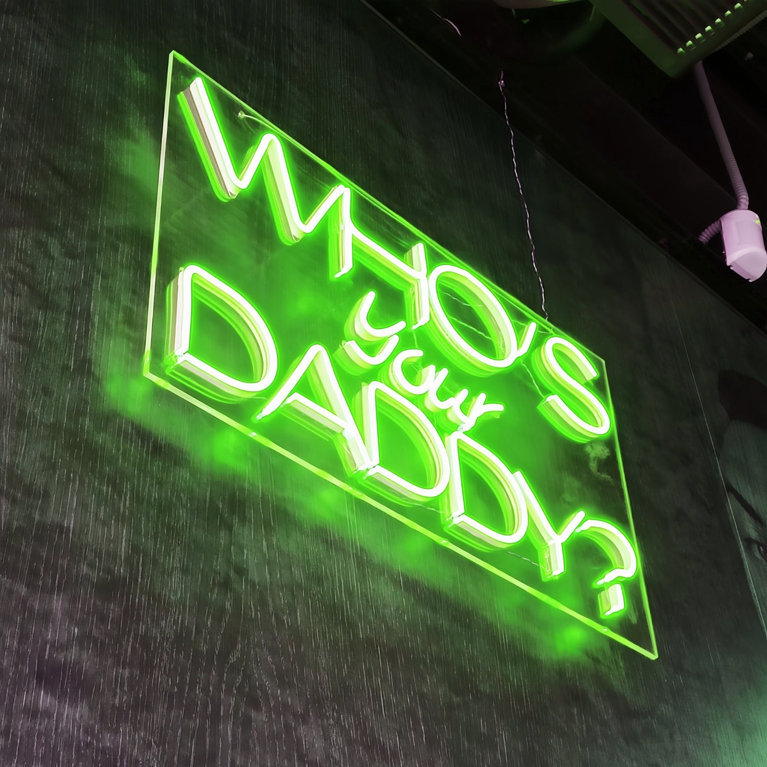 Whos Your Daddy Neon Art Sign Flaunt Your Style In Neon | Shineneon