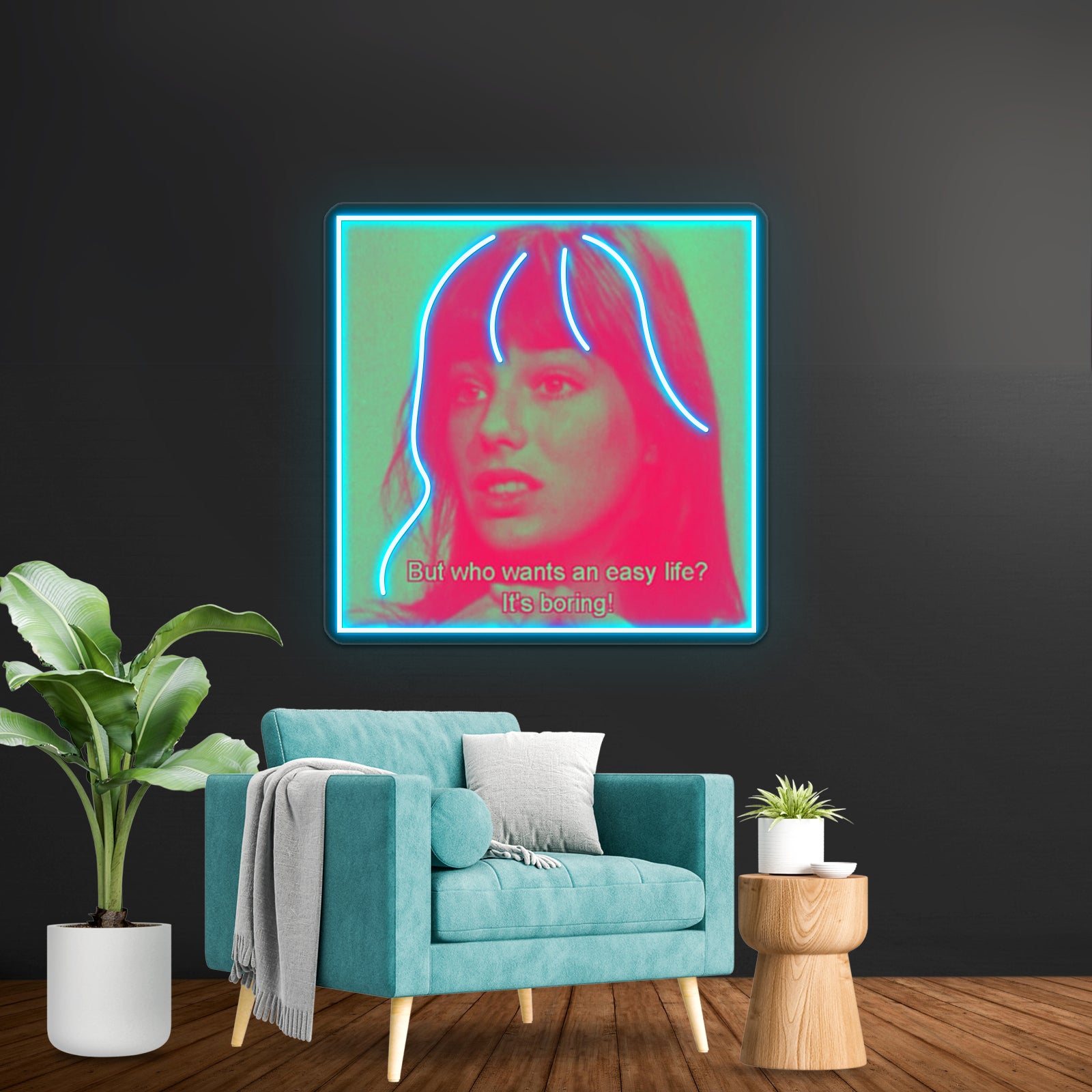 Why Have An Easy Life Artwork Neon Signs Custom | Shineneon