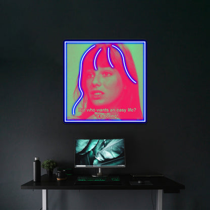 Why Have An Easy Life Artwork Neon Signs Custom | Shineneon