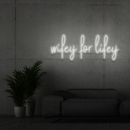 Wife Flifey Led Neon Sign - Shineneon