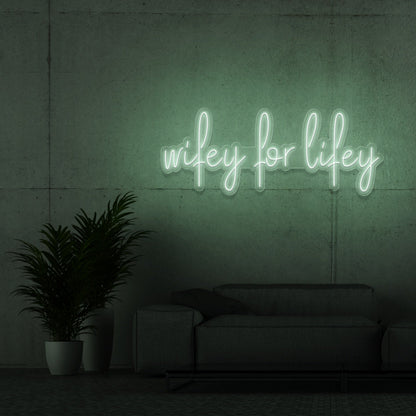 Wife Flifey Led Neon Sign - Shineneon