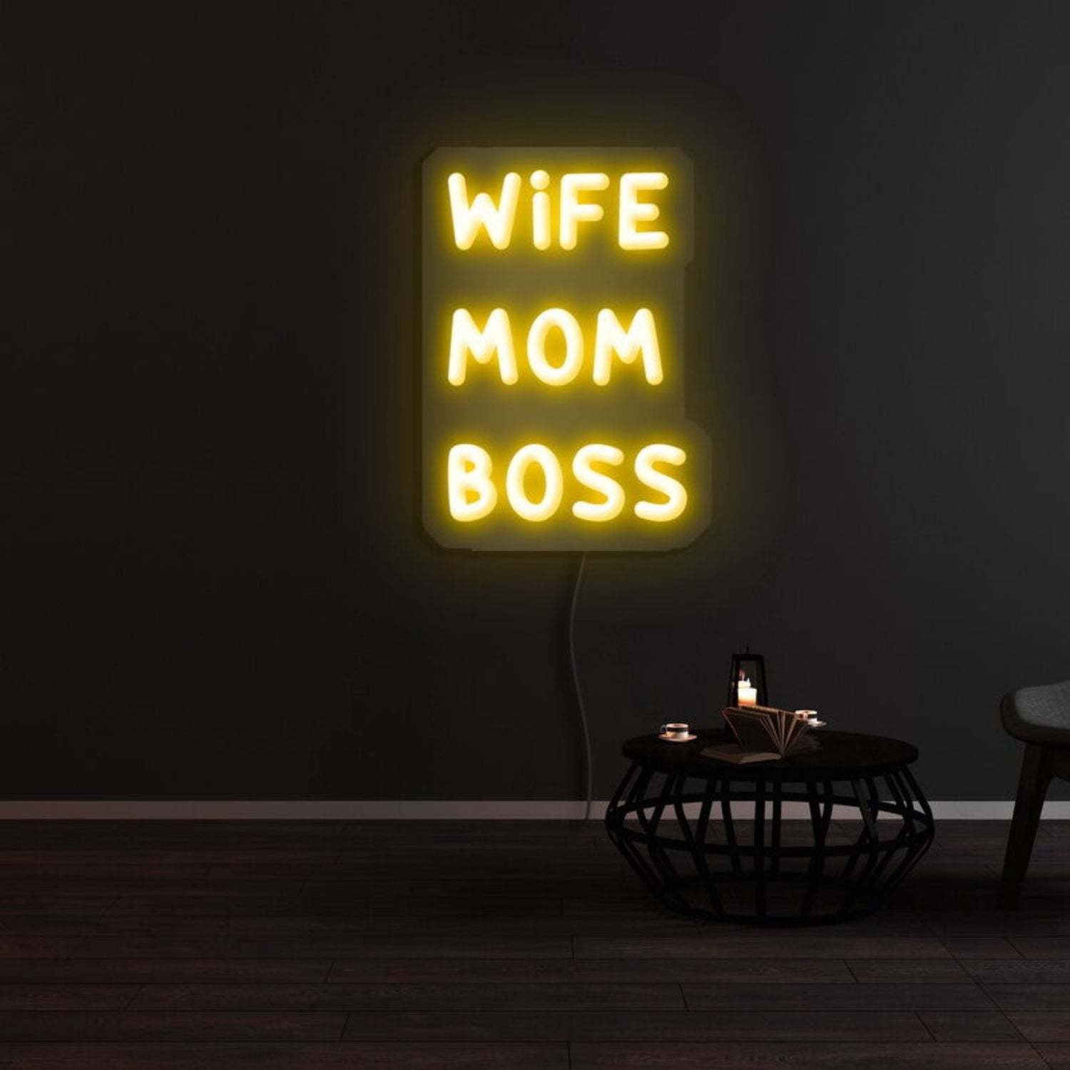Wife Mom Boss Led Neon Sign - Shineneon