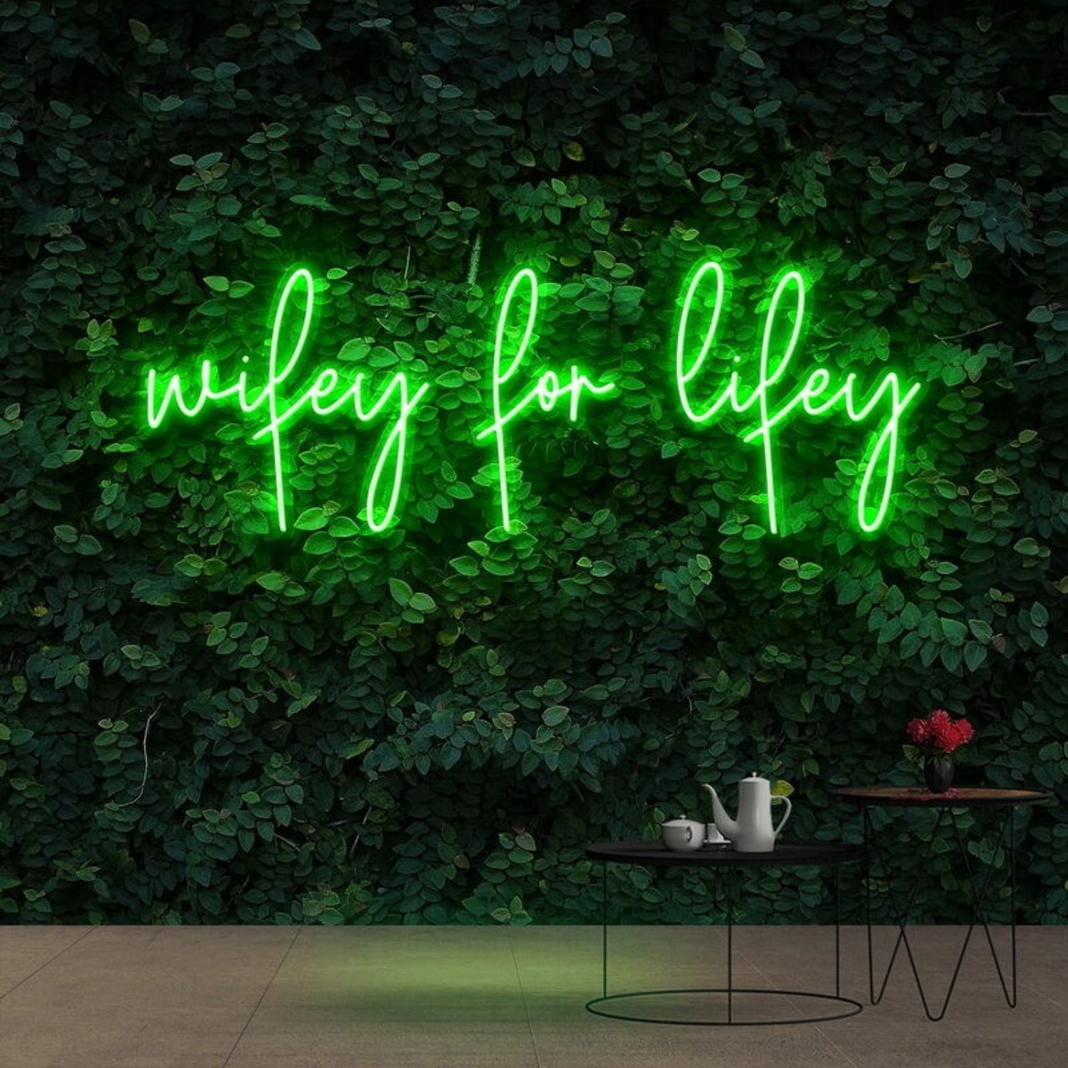 Wifey For Lifey Neon Sign For Romantic And Loving Decor | Shineneon