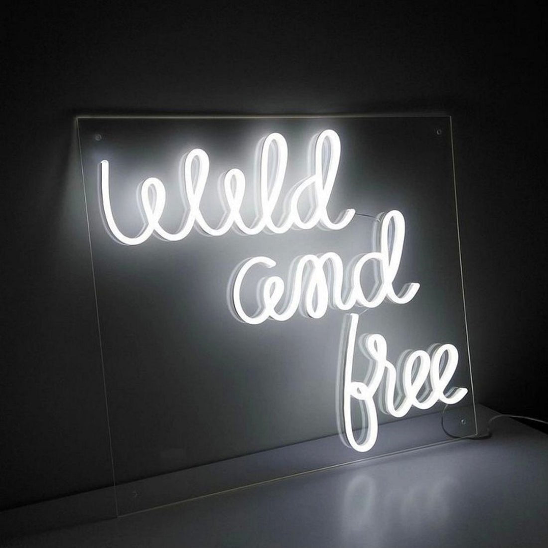 Wild And Free Led Sign Business Neon Sign - Shineneon