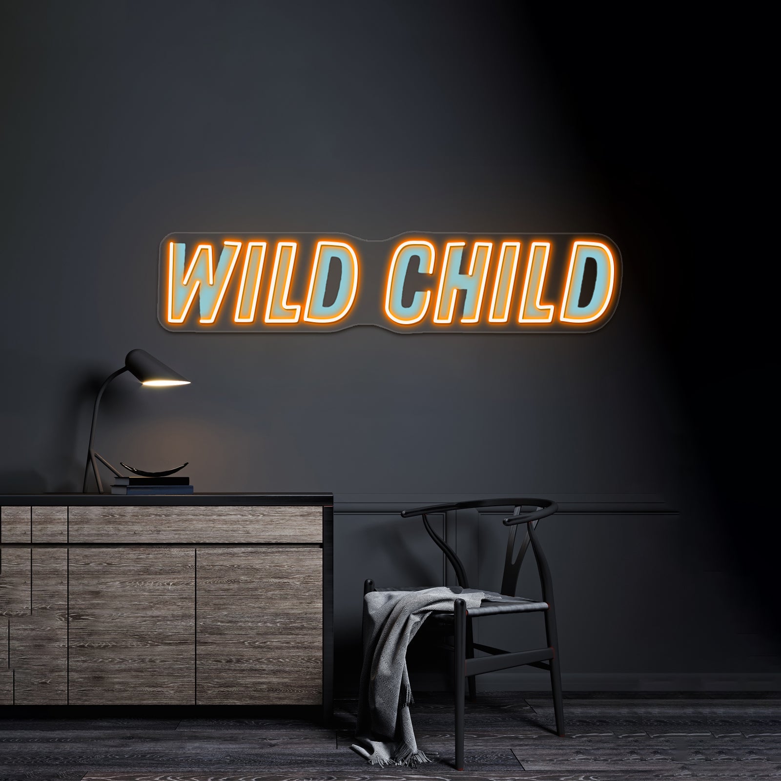 Wild Child Artwork Neon Signs Custom | Shineneon