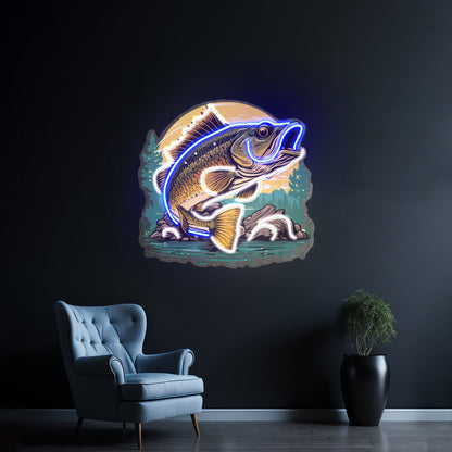 Wild Fish Led Neon Sign Light Custom Led Signs - Shineneon