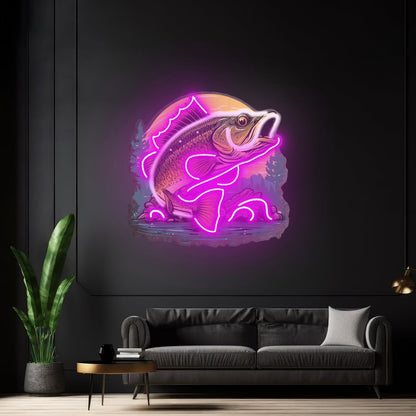 Wild Fish Led Neon Sign Light Custom Led Signs - Shineneon