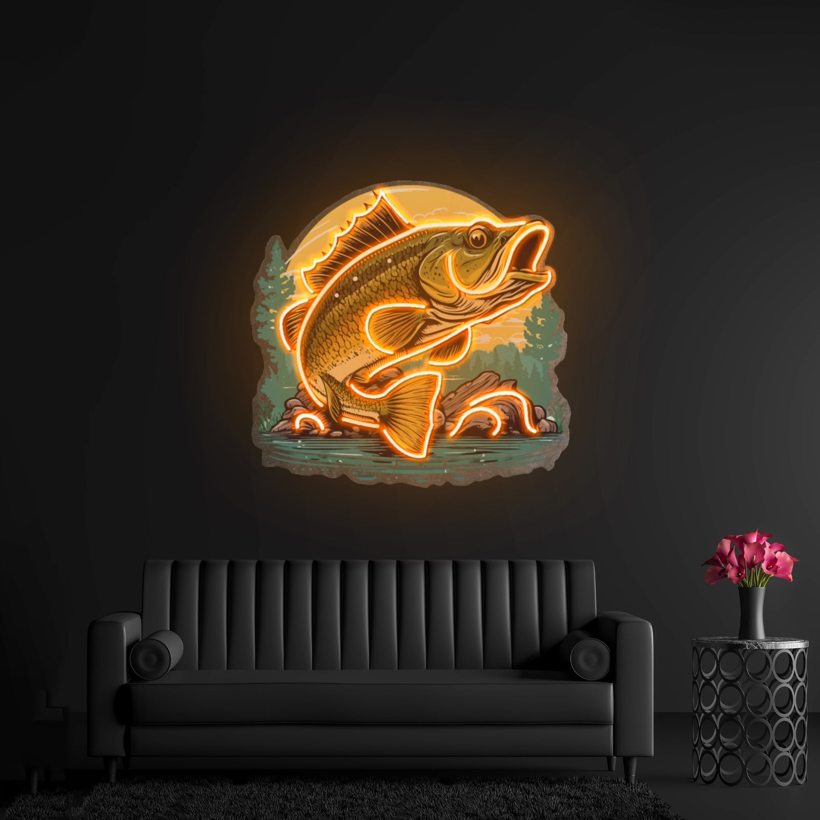 Wild Fish Led Neon Sign Light Custom Led Signs - Shineneon