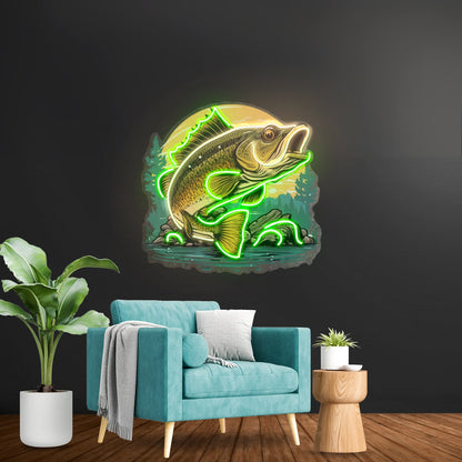Wild Fish Led Neon Sign Light Custom Led Signs - Shineneon