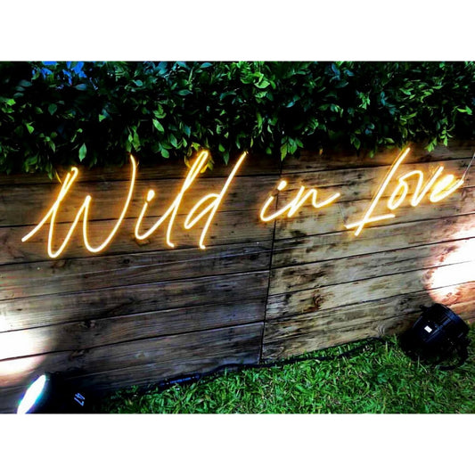 Wild In Love Led Sign Business Neon Sign