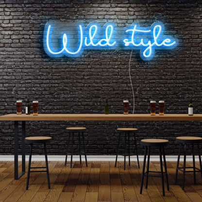 Wild Style Led Neon Sign - Shineneon