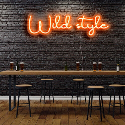 Wild Style Led Neon Sign - Shineneon