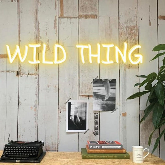 Wild Thing Led Sign Business Neon Sign