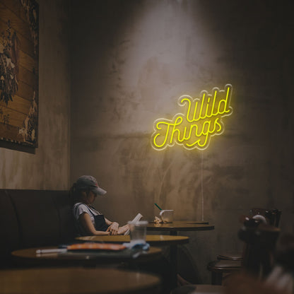 Wild Things Led Neon Sign For Wall Decor | Shineneon