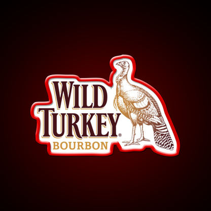 Wild Turkey Logo Beer Bar Decor Led Neon Sign Rgb Color - LED neon sign view 10