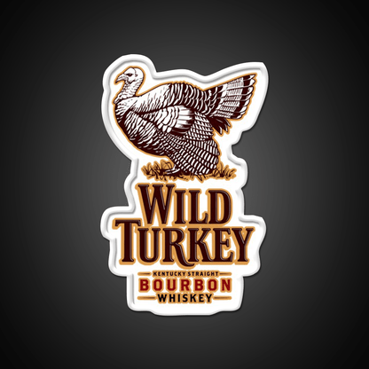 Wild Turkey Whiskey Drink Bar Led Neon Sign Rgb Color - Shineneon