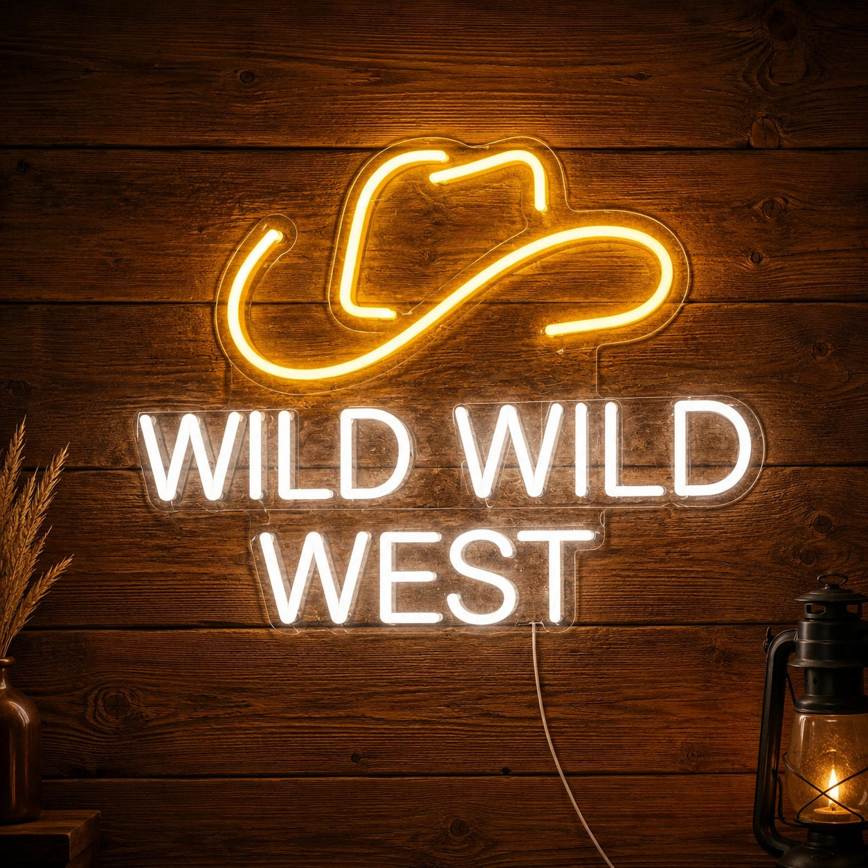 Wild Wild West Neon Sign LED Neon Sign high-converting product image