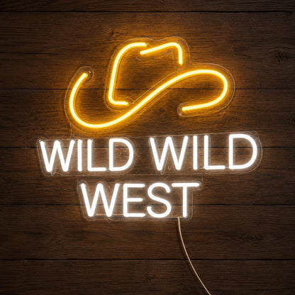 Wild Wild West Neon Sign LED Neon Sign main product image