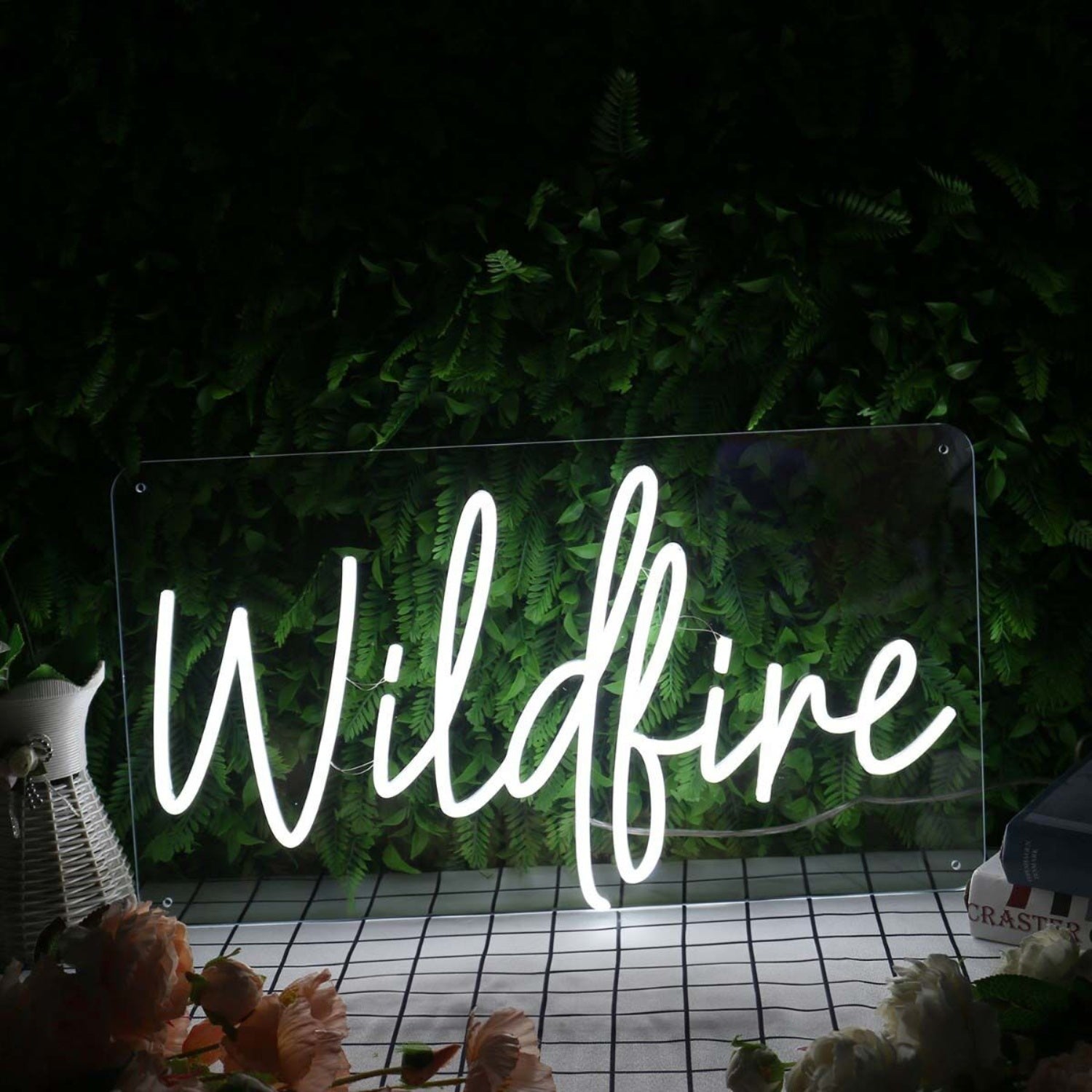 Wildfire White Led Neon Sign - Shineneon