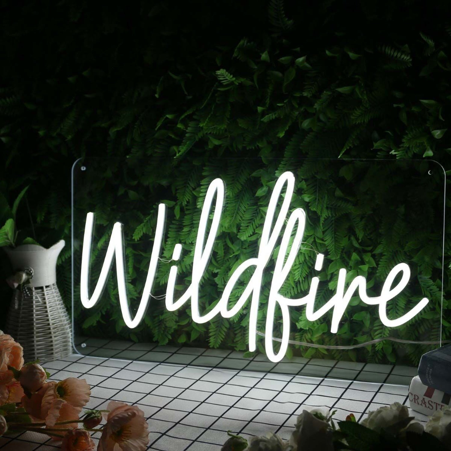 Wildfire White Led Neon Sign - Shineneon