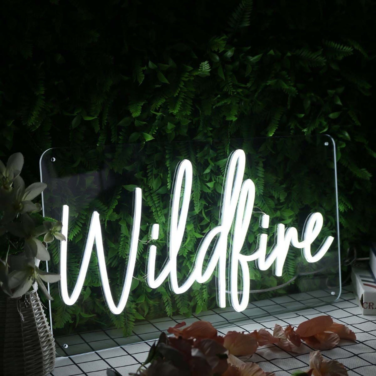 Wildfire White Led Neon Sign - Shineneon