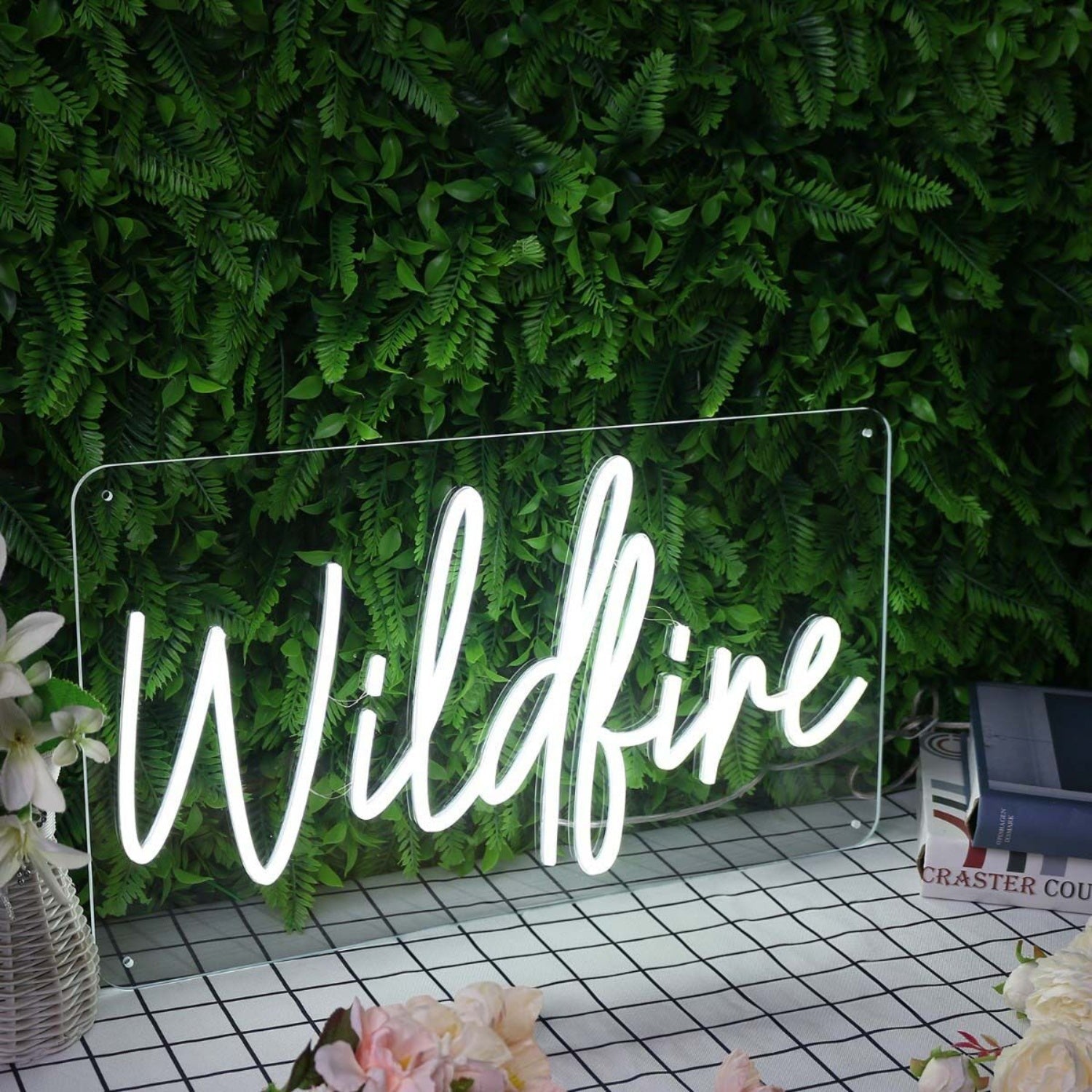 Wildfire White Led Neon Sign - Shineneon