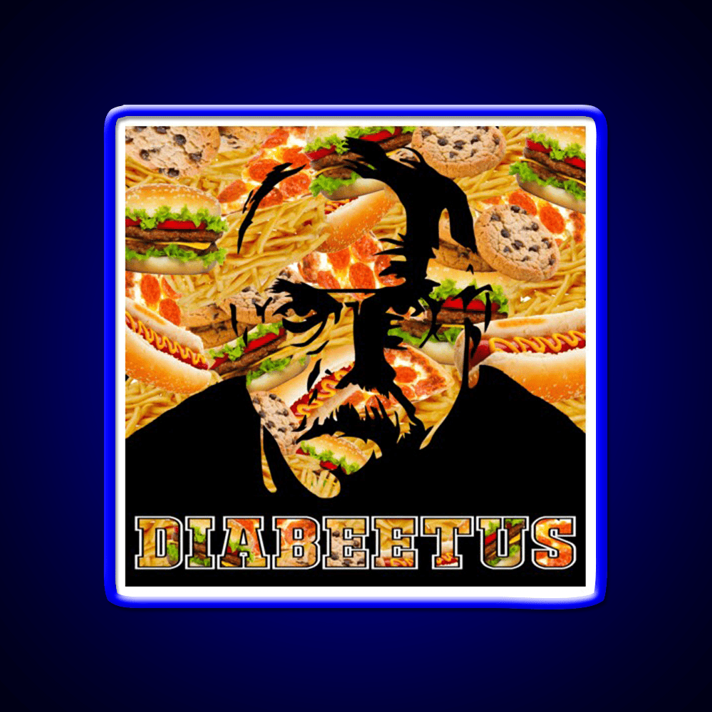 Wilford Brimley Fast Food Led Neon Sign For Burger Place Rgb Color - Shineneon