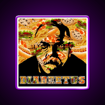 Wilford Brimley Fast Food Led Neon Sign For Burger Place Rgb Color - Shineneon