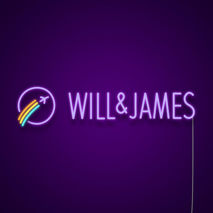 Will And James Led Neon Signs Wall Art | Shineneon