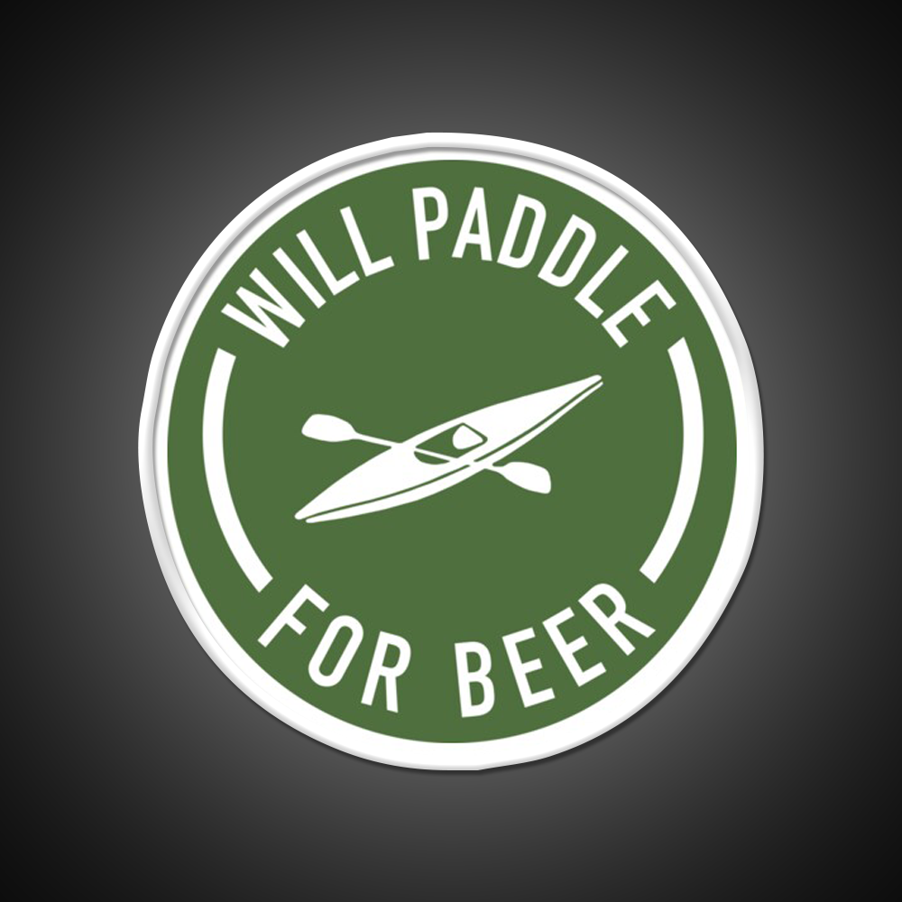 Will Paddle For Beer Bar Decor Led Neon Sign Rgb Color - LED neon sign view 11