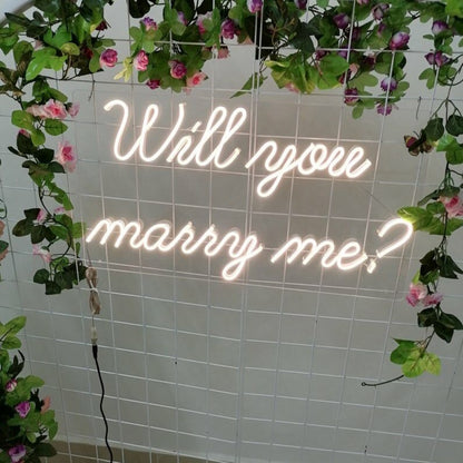 Will You Marry Me Led Neon Sign | Shineneon