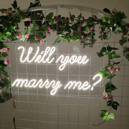 Will You Marry Me Led Neon Sign | Shineneon