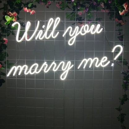 Will You Marry Me Led Neon Sign | Shineneon