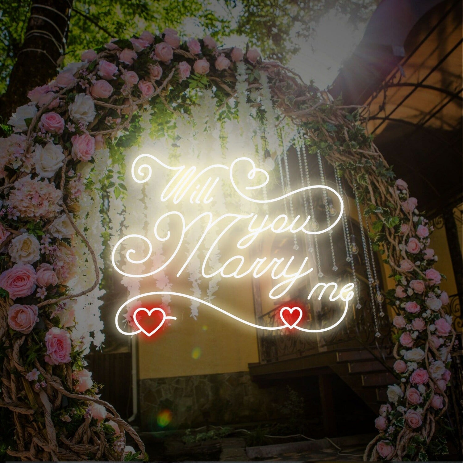 Will You Marry Me Led Neon Sign Party Decor Wall Art | Shineneon