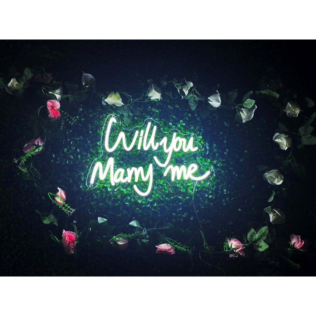 Will You Marry Me Led Sign Business Neon Sign Wall Art - Shineneon