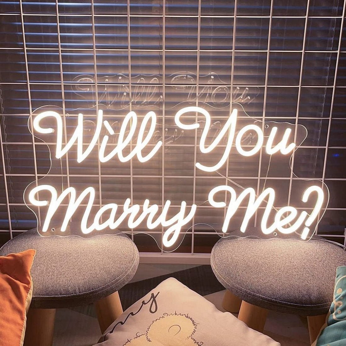 Will You Marry Me Led Sign Business Neon Sign Wall Decor - Shineneon
