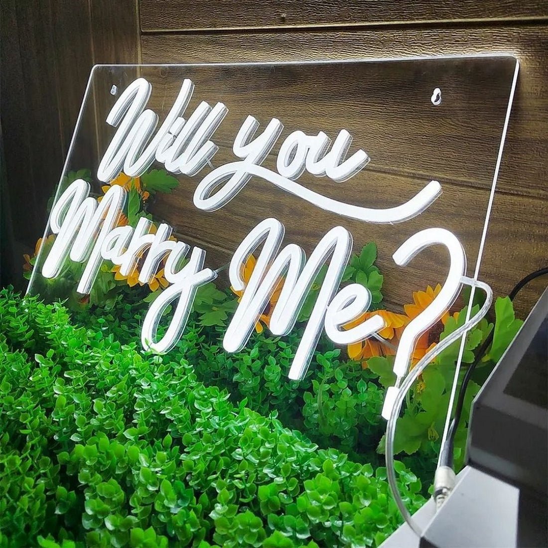 Will You Marry Me Led Sign Business Neon Signs - Shineneon