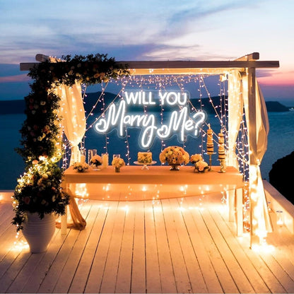 Will You Marry Me Neon Sign Proposal | Shineneon