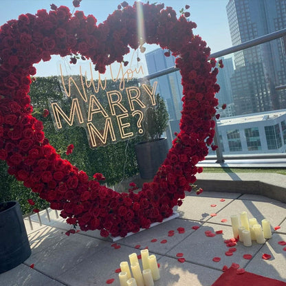 Will You Marry Me Neon Sign Wedding Party Decoration | Shineneon