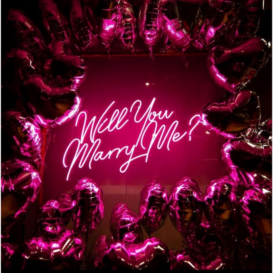 Will You Marry Me Neon Signs Neon Lights Led Neon Signs - Shineneon