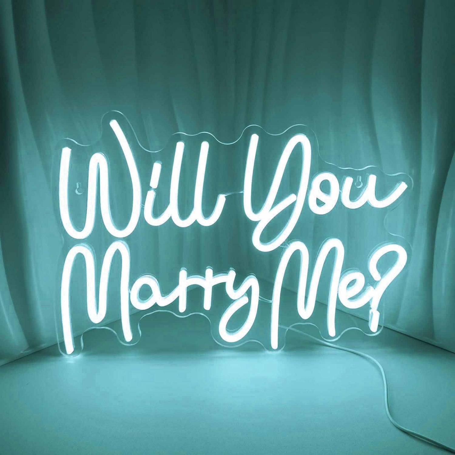 Will You Marry Me Proposal Style 3 Neon Sign | Shineneon