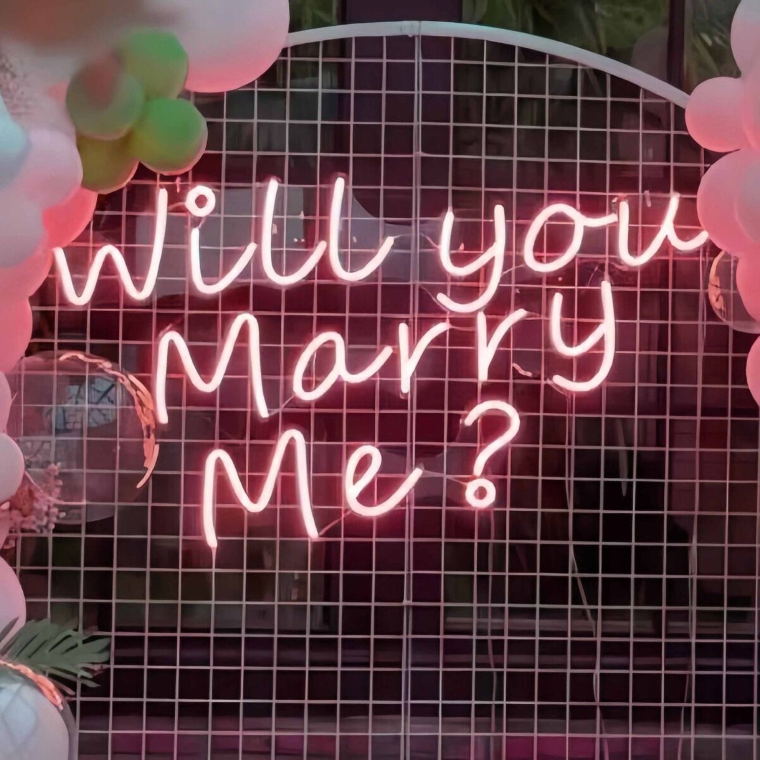 Will You Marry Me Style 2 Proposal Neon Light | Shineneon