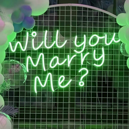 Will You Marry Me Style 2 Proposal Neon Light | Shineneon