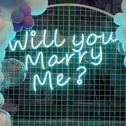 Will You Marry Me Style 2 Proposal Neon Light | Shineneon